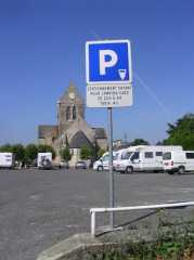 parking de ste mère l'église