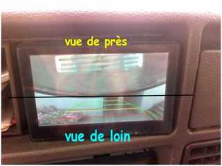 vue sur le moniteur