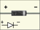 shéma de montage d'une diode