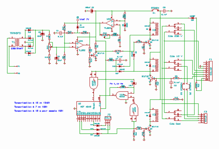 shémaélectrique de la modif de la carte dométic