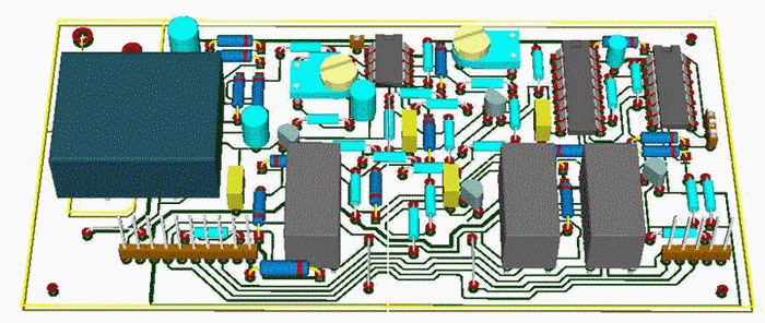 implantation deséléments sur le circuit imprimé