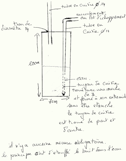 silencieux de pierre