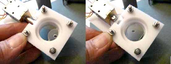 électrovanne en fonctionnement