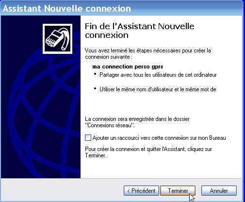 tutorial de création de connection internet 11