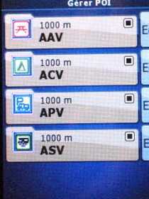 carte sd placement des fichiers .kml