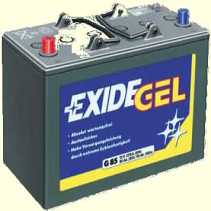 batterie exide gel