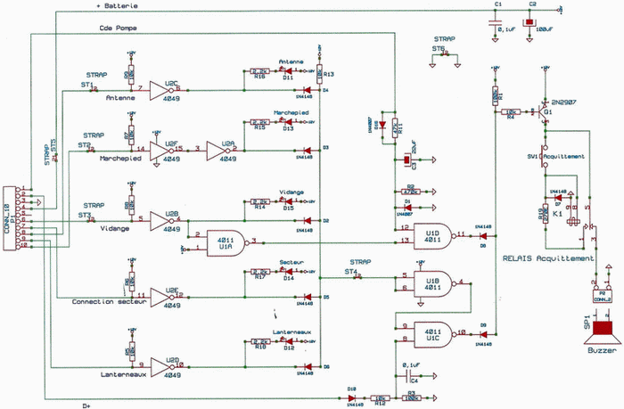 shéma électrique du projet