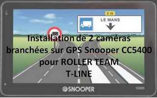 montage 2 caméras sur gps snooper