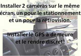 montage par l'image de 2 caméras sur gps snooper